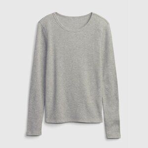 NEW Gap Kids Waffle Knit Long Sleeve Thermal Tee Top Shirt T-Shirt S 6-7 7 NWT